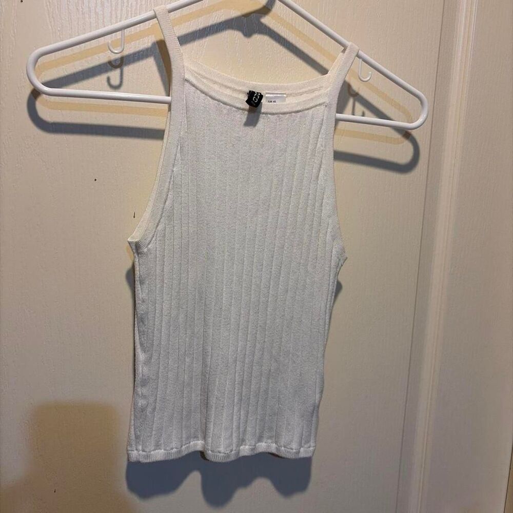 Divided Women's White Vest